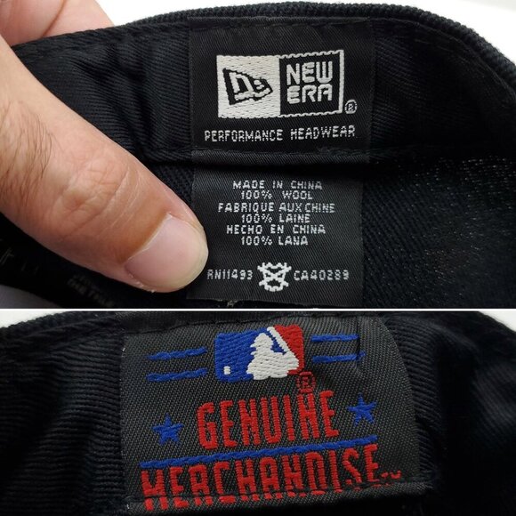 Tampa Bay Rays Snapback Hat New Era 59Fifty MLB Baseball Wool Twill Embroidered - Picture 4 of 12